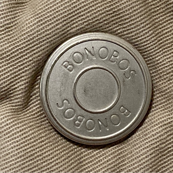 Bonobos MEN’S Slim Fit Flat Front Cotton Chino Pants (33x30) Beige - Picture 4 of 16